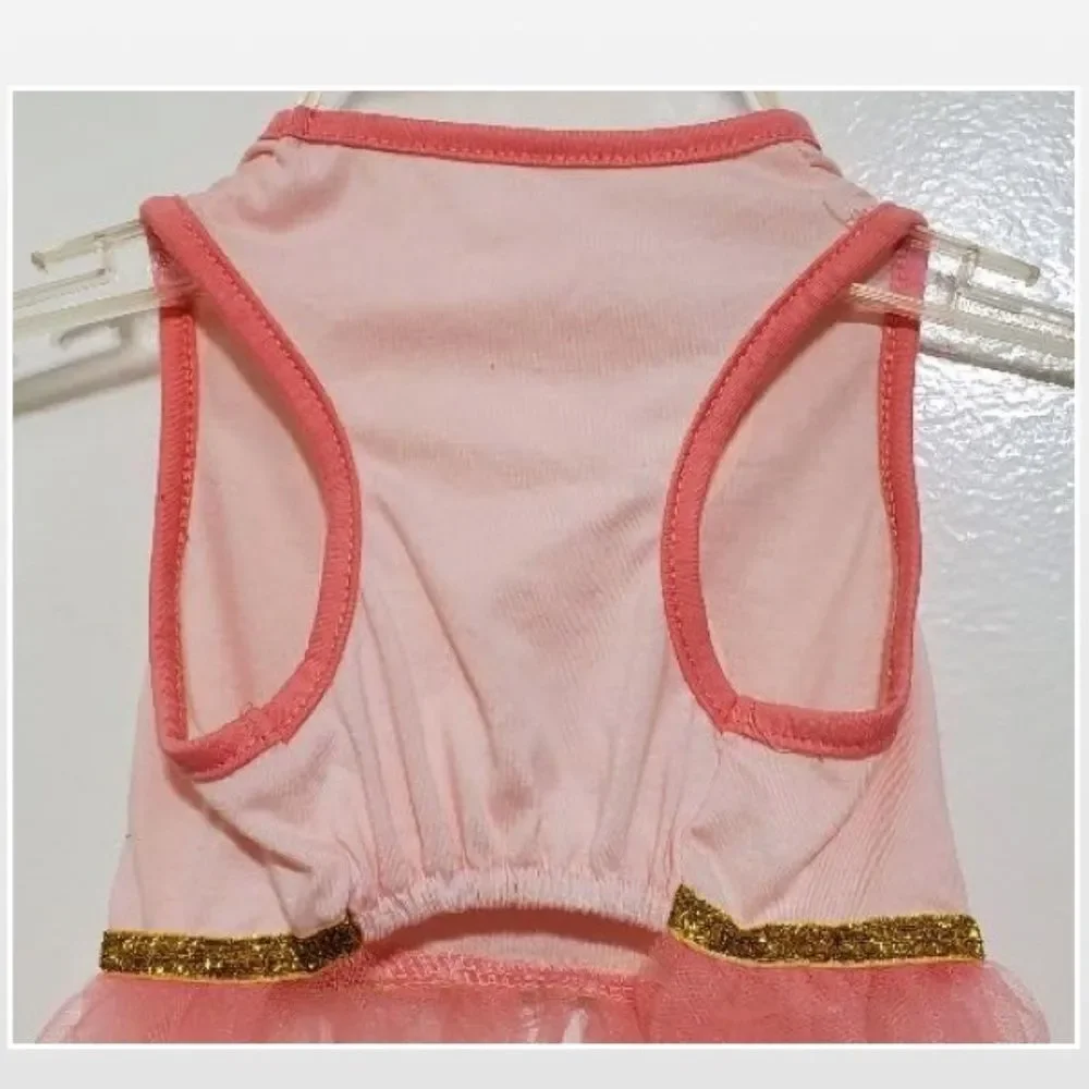 New With Out Tags Pink Dog Tutu Pet Dress